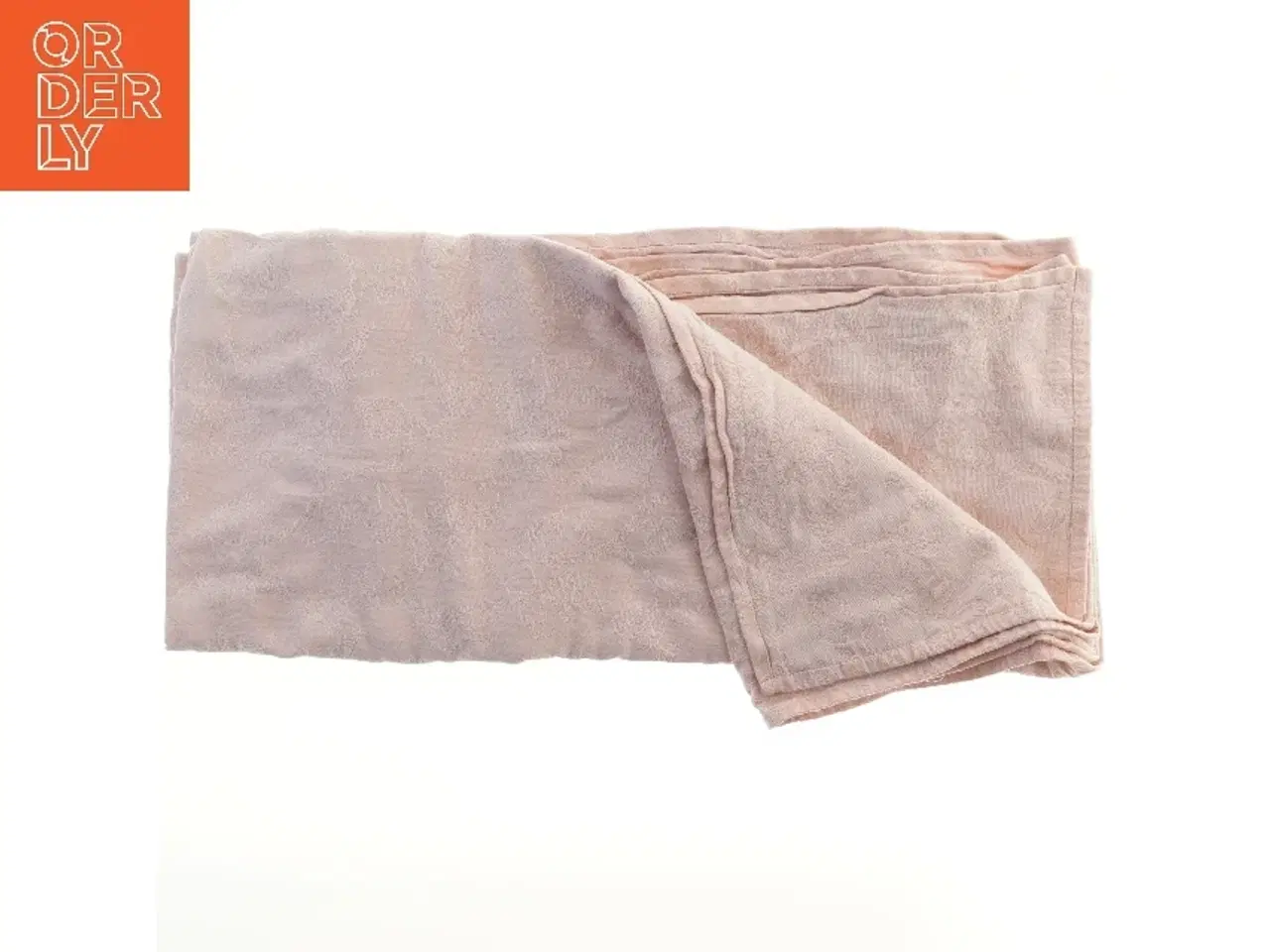 Billede 2 - Dekorativ lyserøød dug (str. 129x148 cm)