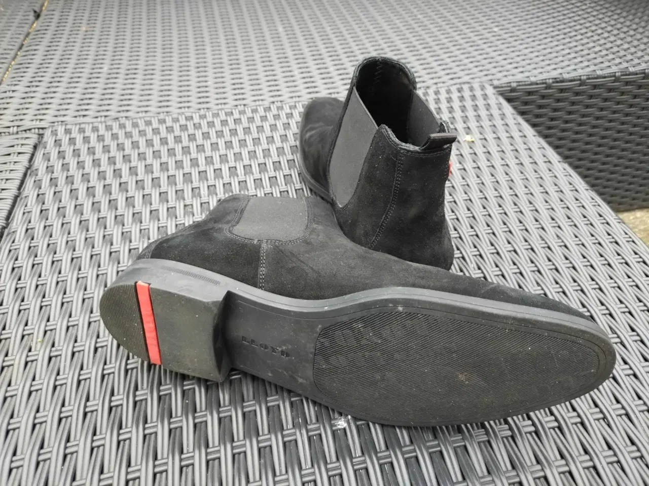 Billede 4 - Fejlkøb Lloyd Chelsea Støvler i sort ruskind