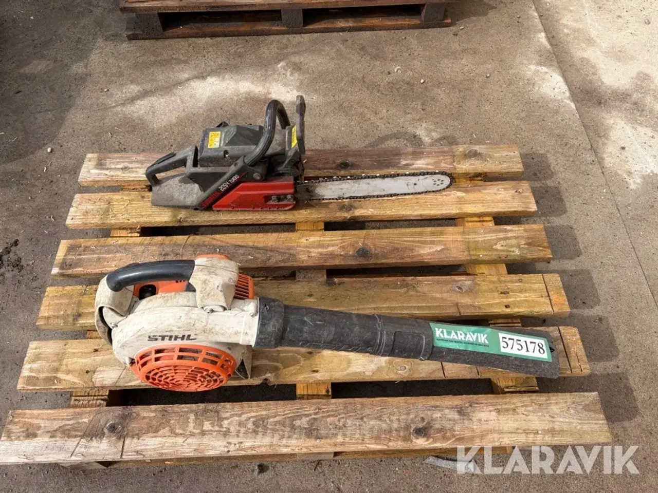 Billede 2 - Løvblæser og hækkeklipper Stihl og jonsered