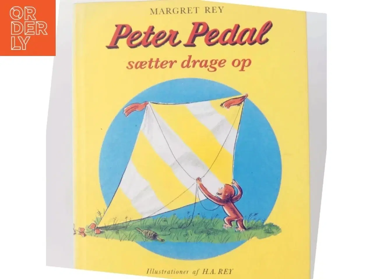 Billede 5 - Peter Pedal Sætter Drage Op Børnebog fra Gyldendal