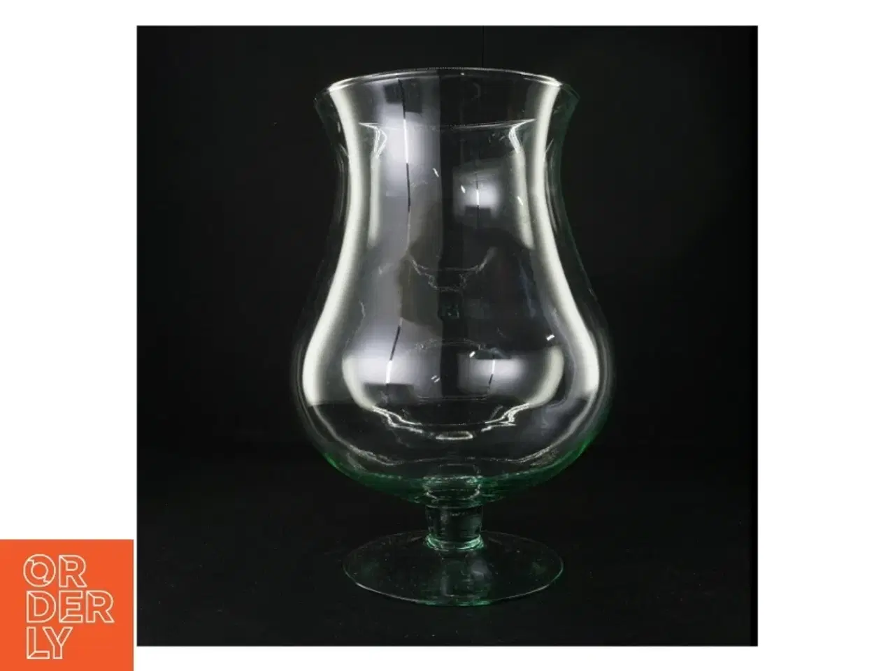 Billede 1 - Glas vase - kæmpe vinglas (str. 33 x 22 cm)