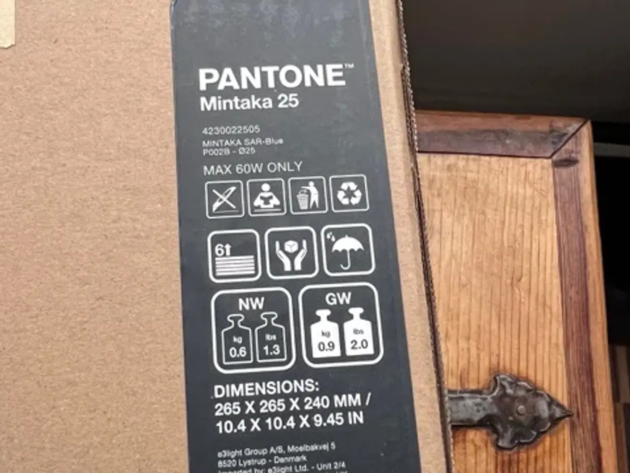 Billede 9 - 2x Pantone Capella bord lampe + 3x Mintaka 25 skær