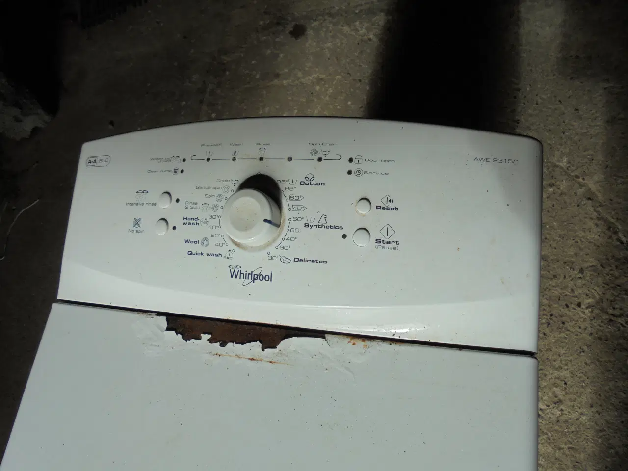 Billede 2 - Vaskemaskine topbetjent 40cm bred