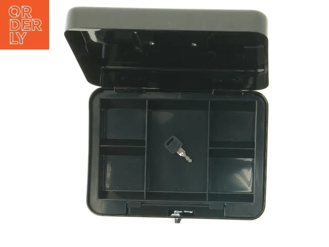 Billede 5 - Sort pengeskab fra Rockfort (str. 26x19 cm)
