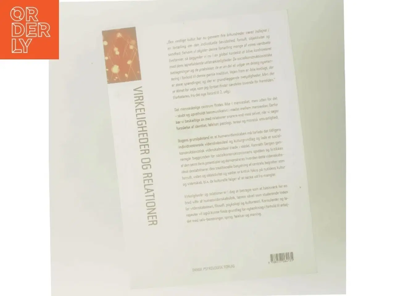 Billede 3 - Virkeligheder og relationer : tanker om sociale konstruktioner af Kenneth J. Gergen (Bog)