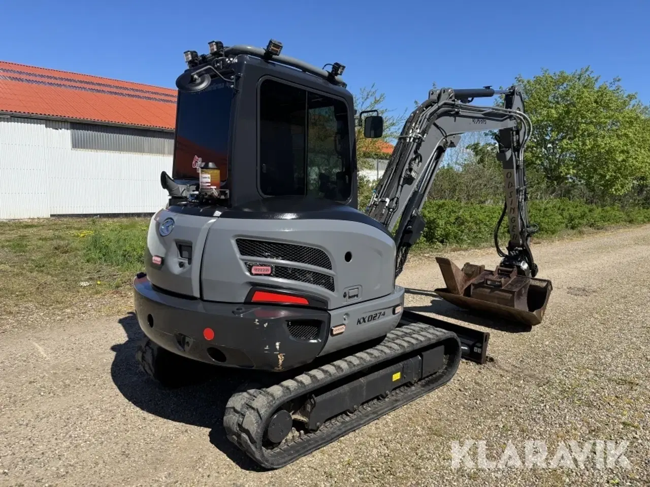 Billede 5 - Gravemaskine Kubota KX42-4 med rotortilt og maskinstyring