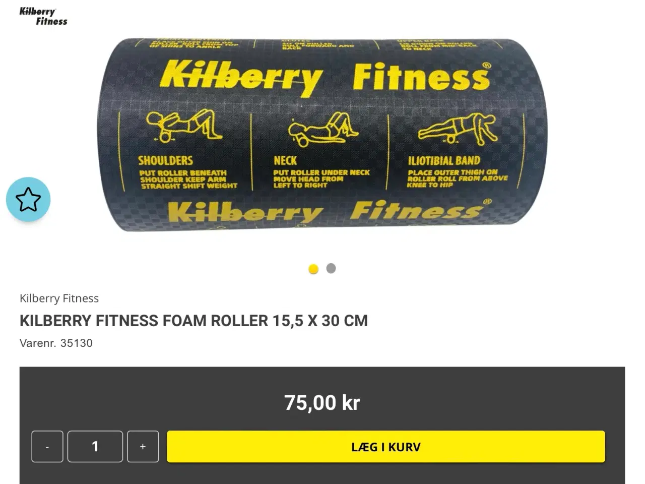 Billede 4 - Fitness Foam Roller