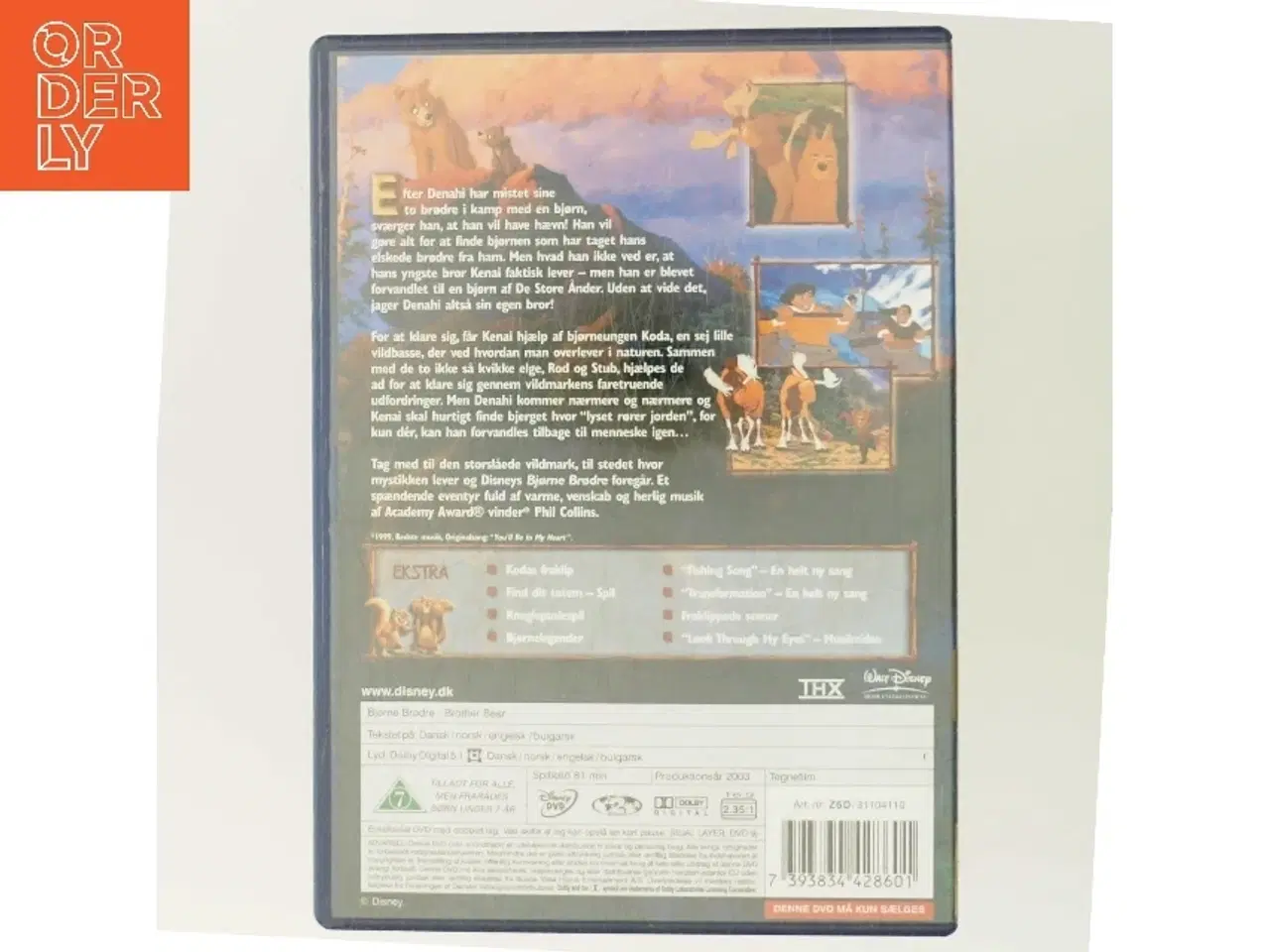 Billede 3 - Bjørne Brødre (DVD)