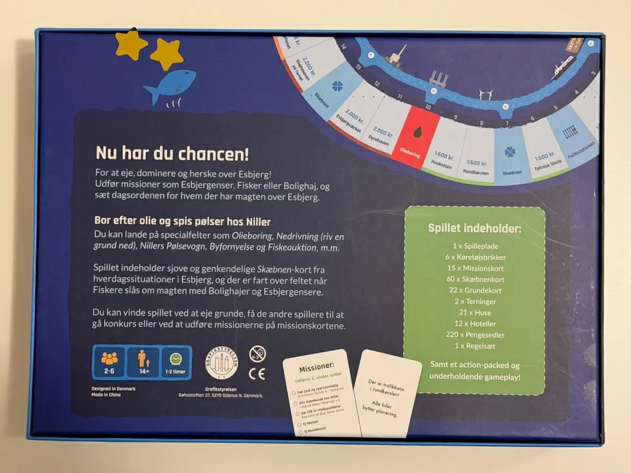 Billede 2 - Brætspil Slaget om Esbjerg