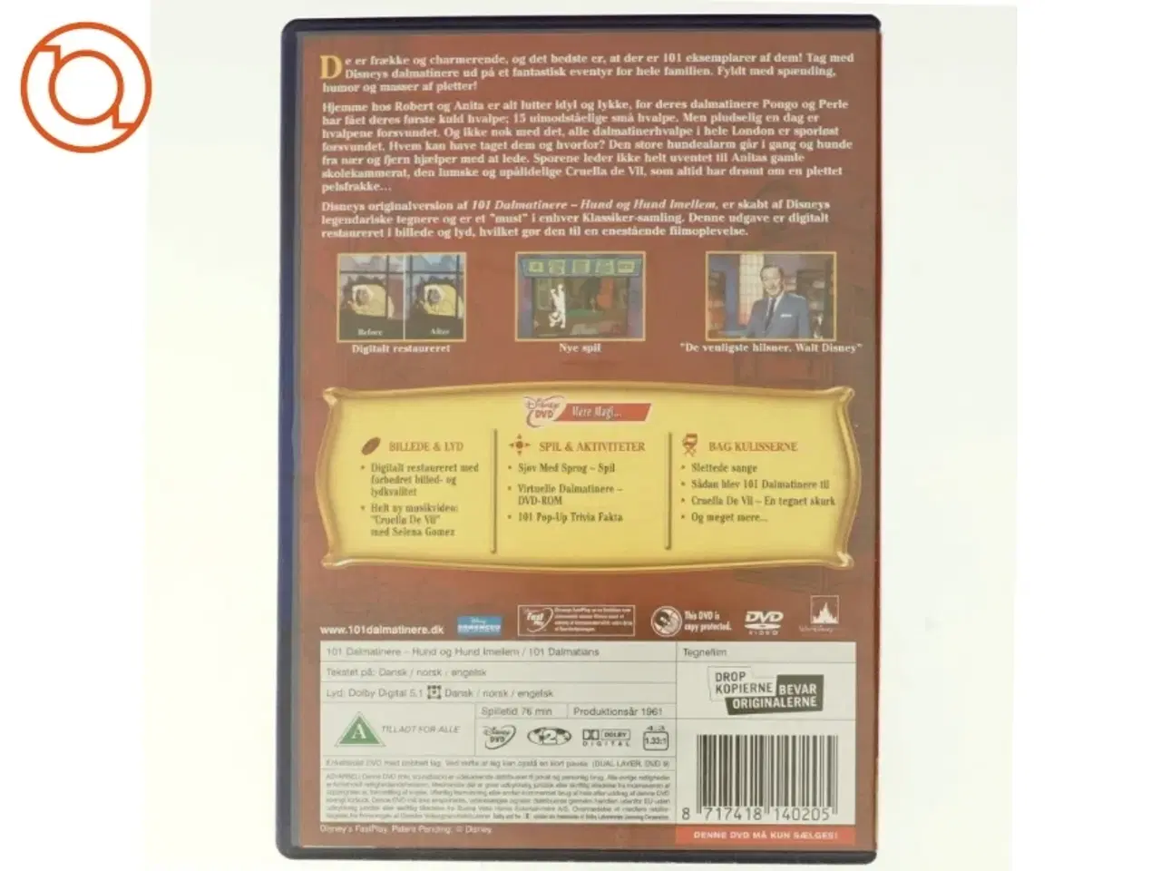 Billede 3 - 101 dalmatiner fra Walt Disney