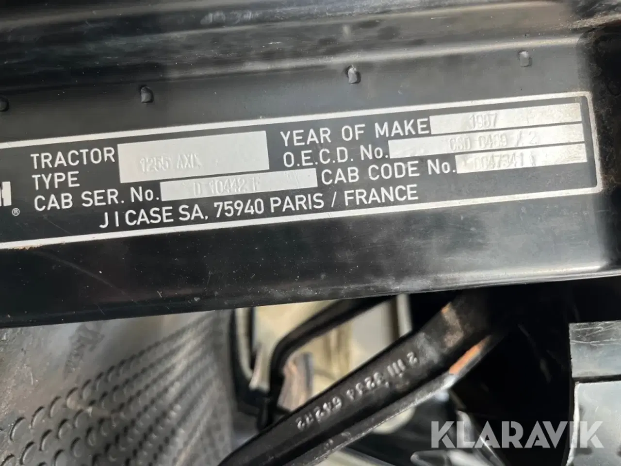 Billede 5 - Traktor Case International 1255XL