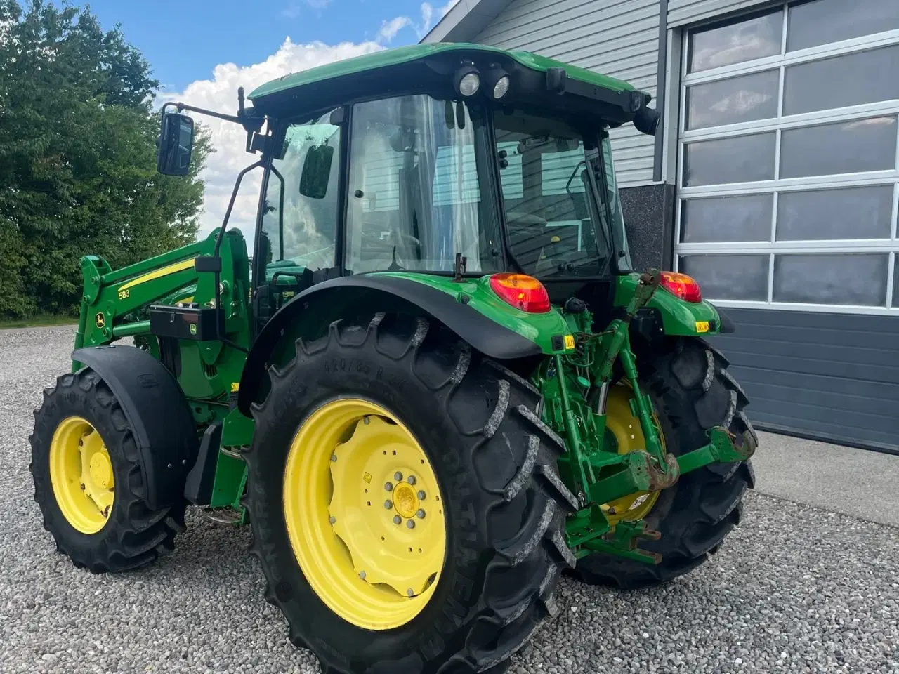Billede 3 - John Deere 5080R Med frontlæsser
