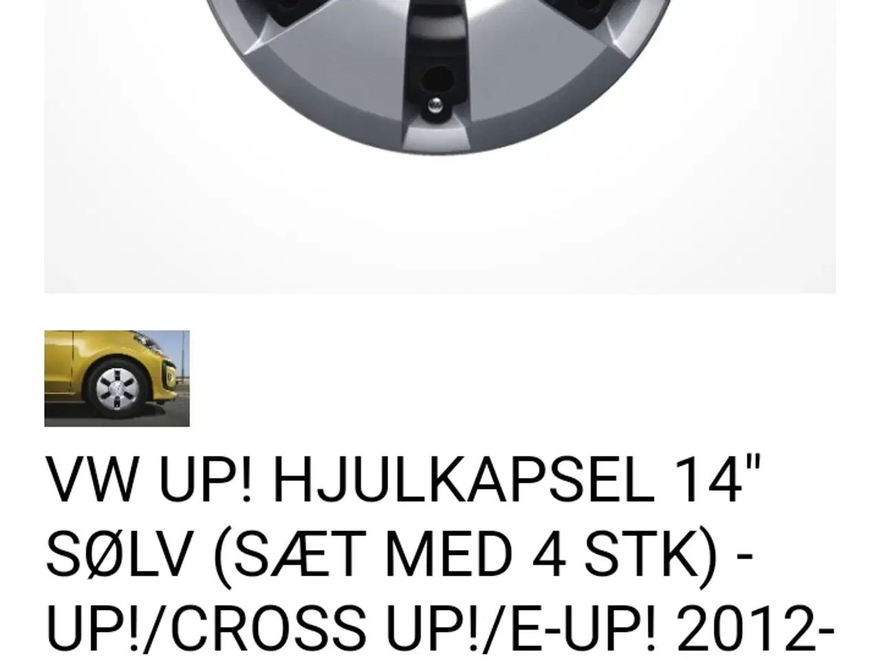 Billede 2 - Hjulkapsler 14"  til VW