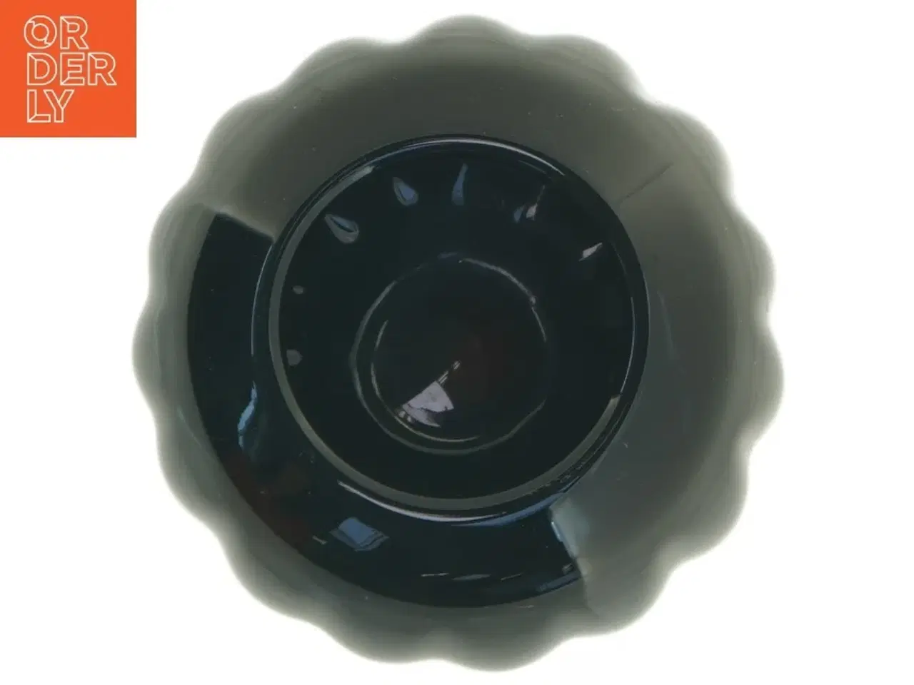 Billede 6 - Sort keramik vase (str. 13 x 10 cm)