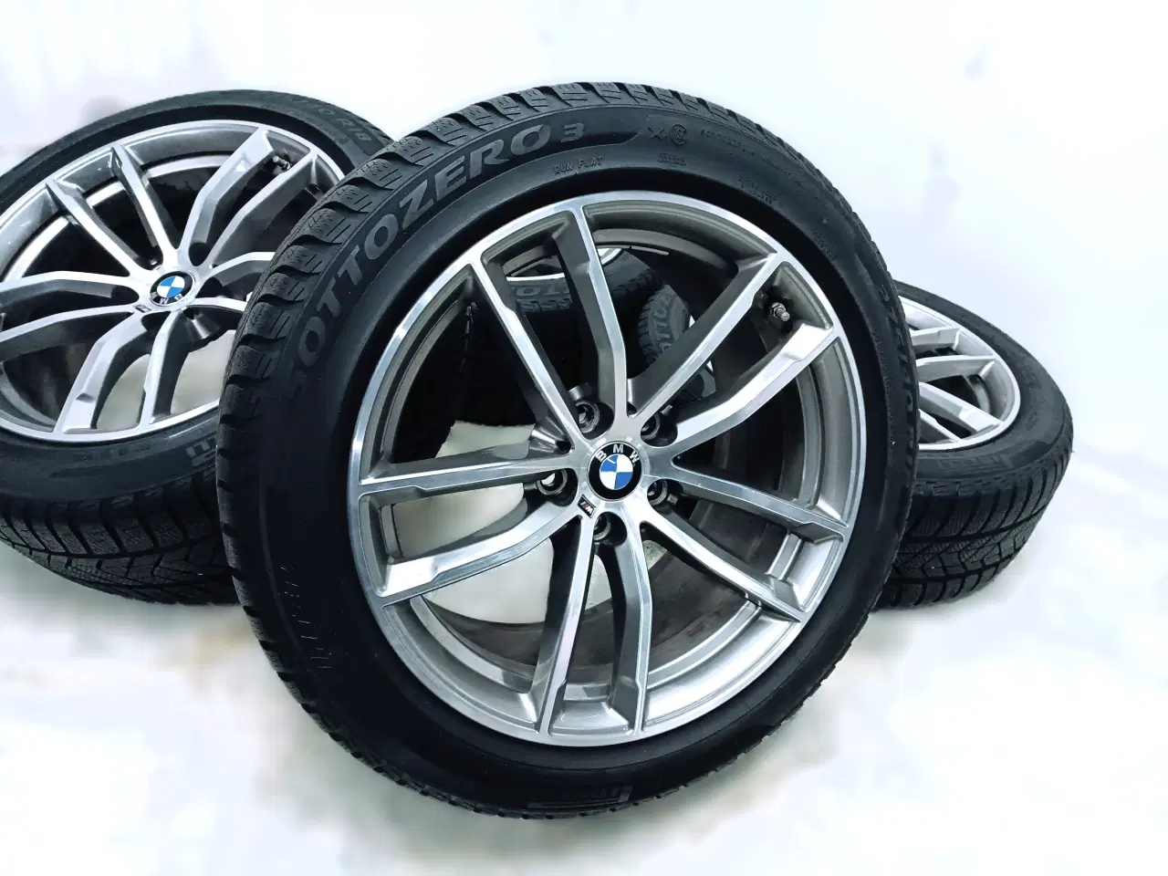 Billede 6 - 5x112 18" ET30 nav 66,6ø BMW M vintersæt TPMS