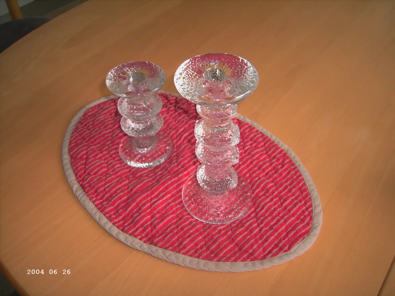 Billede 2 - Littala Festino glas lysestager