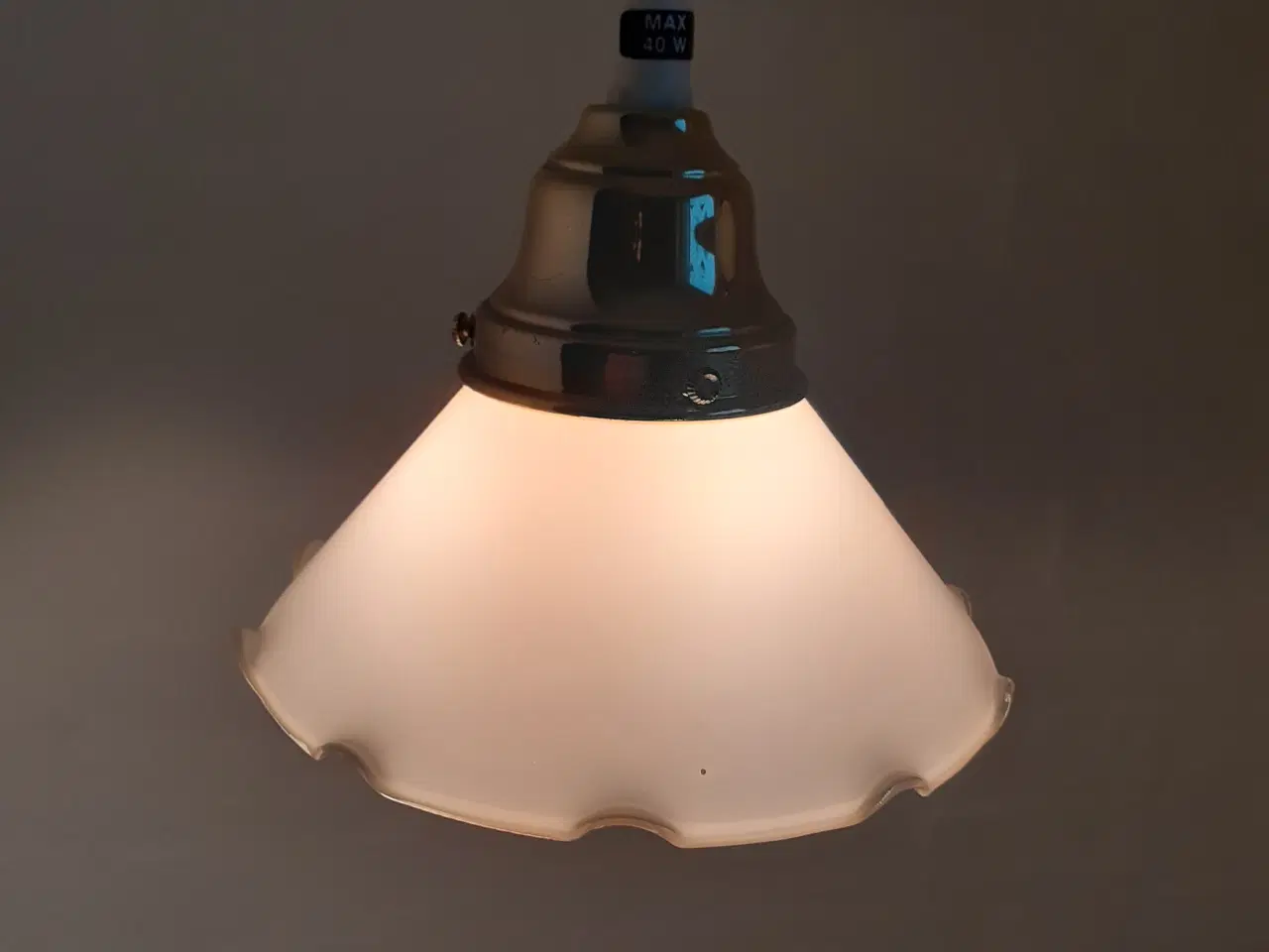 Billede 1 - Lamper i mat glas 