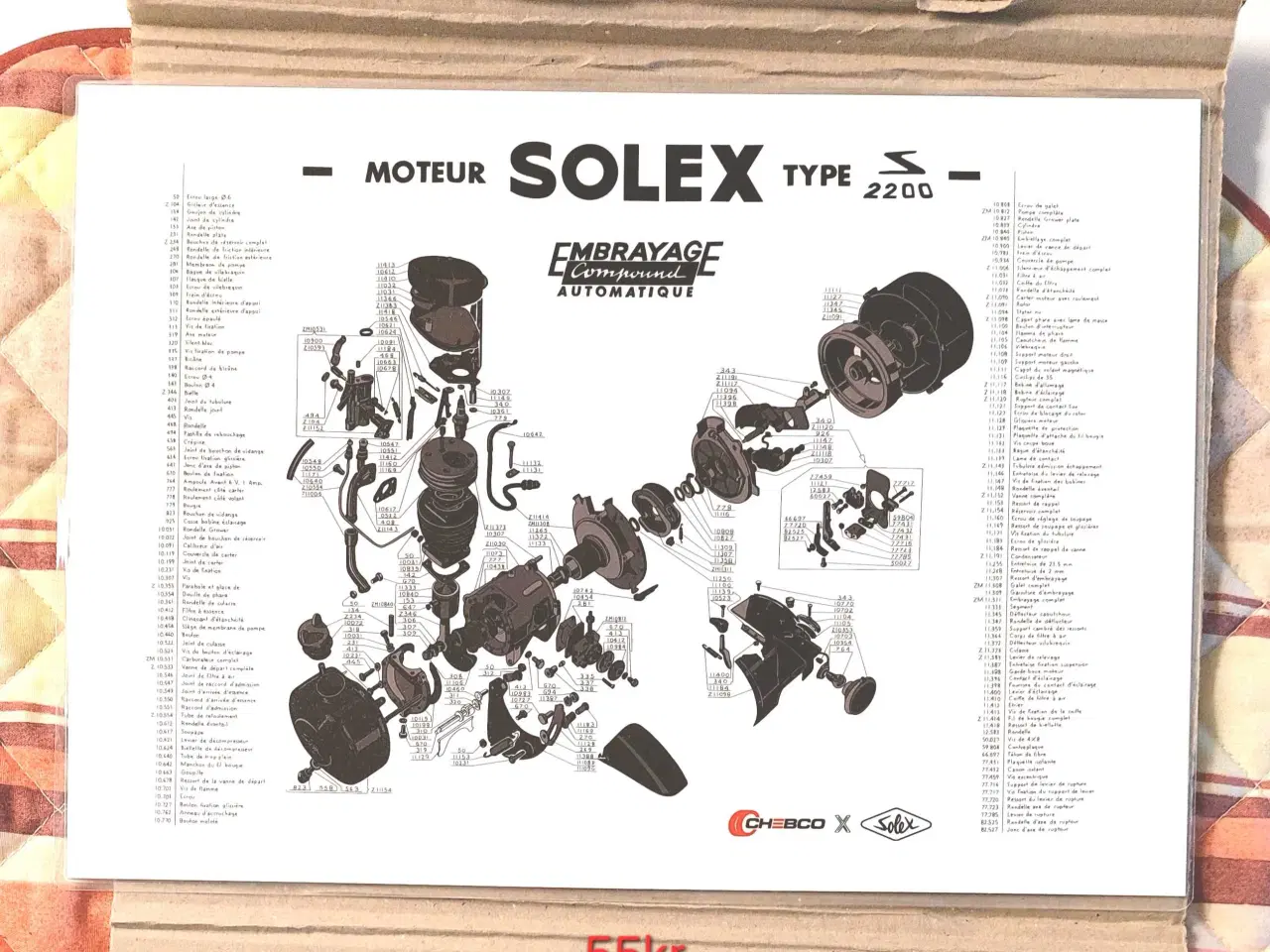 Billede 5 - Velo solex 2200 dele