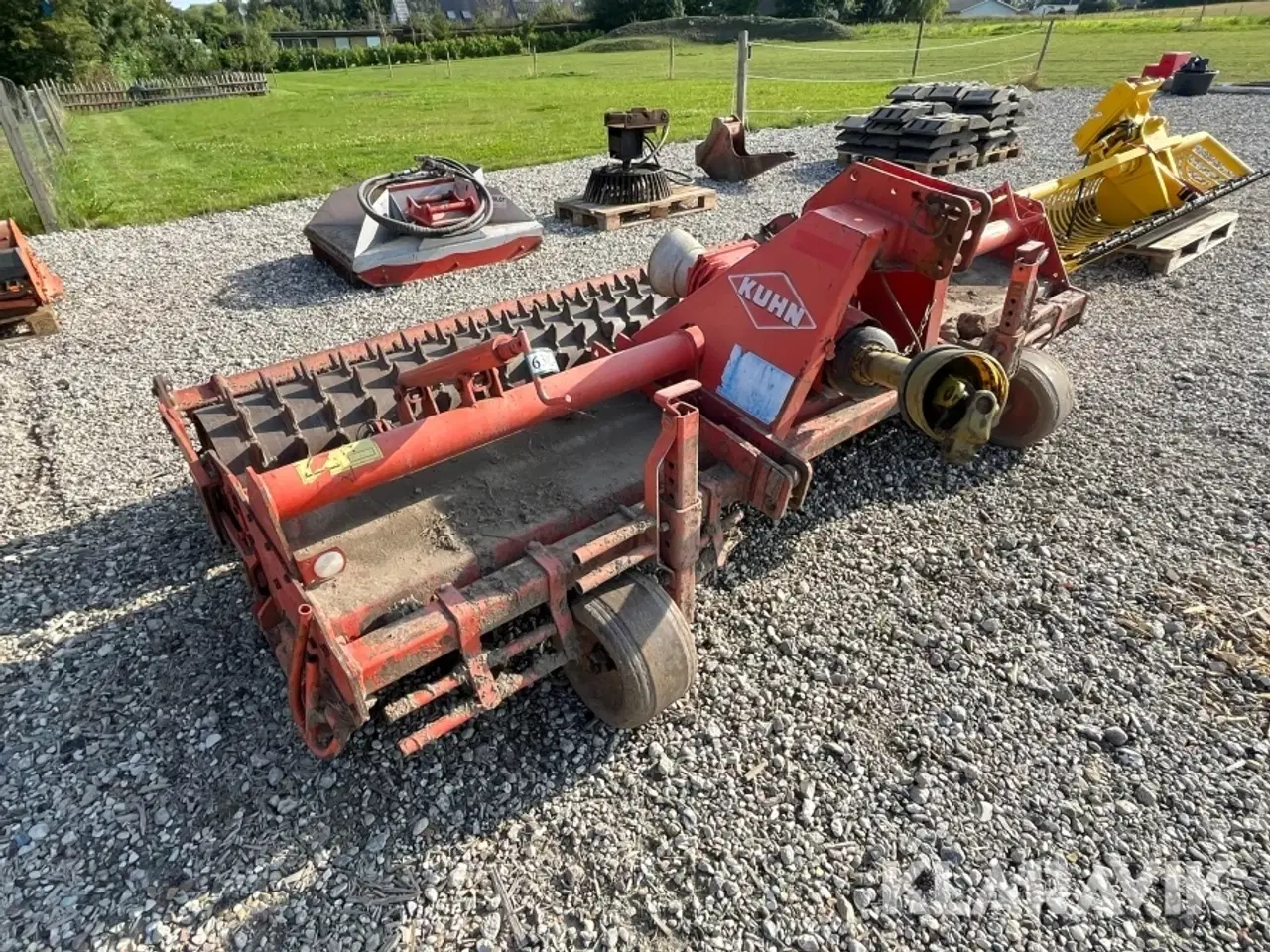 Billede 4 - Tandfræser med pakker Kuhn EL 102-300