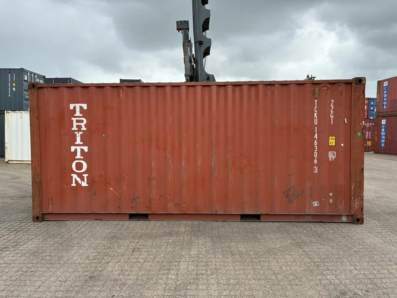 Billede 5 - 20 fods Container- ID: TCKU 146306-3