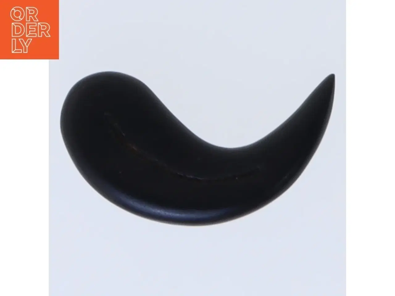 Billede 1 - Teak træ broche (str. 4,5 cm)