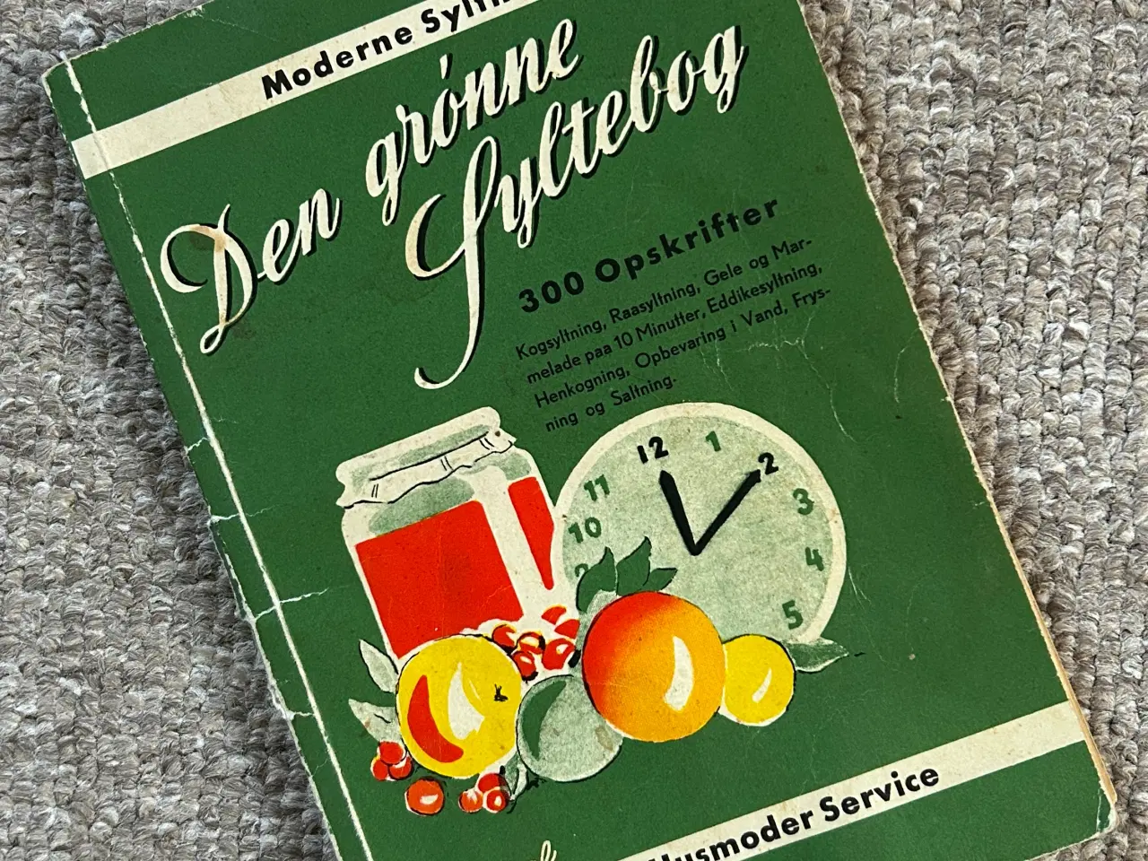 Billede 1 - Den Grønne Syltebog fra Tørsleffs Husmoder Service