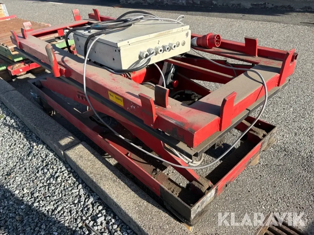 Billede 3 - Løftebord - Max 500 kg.