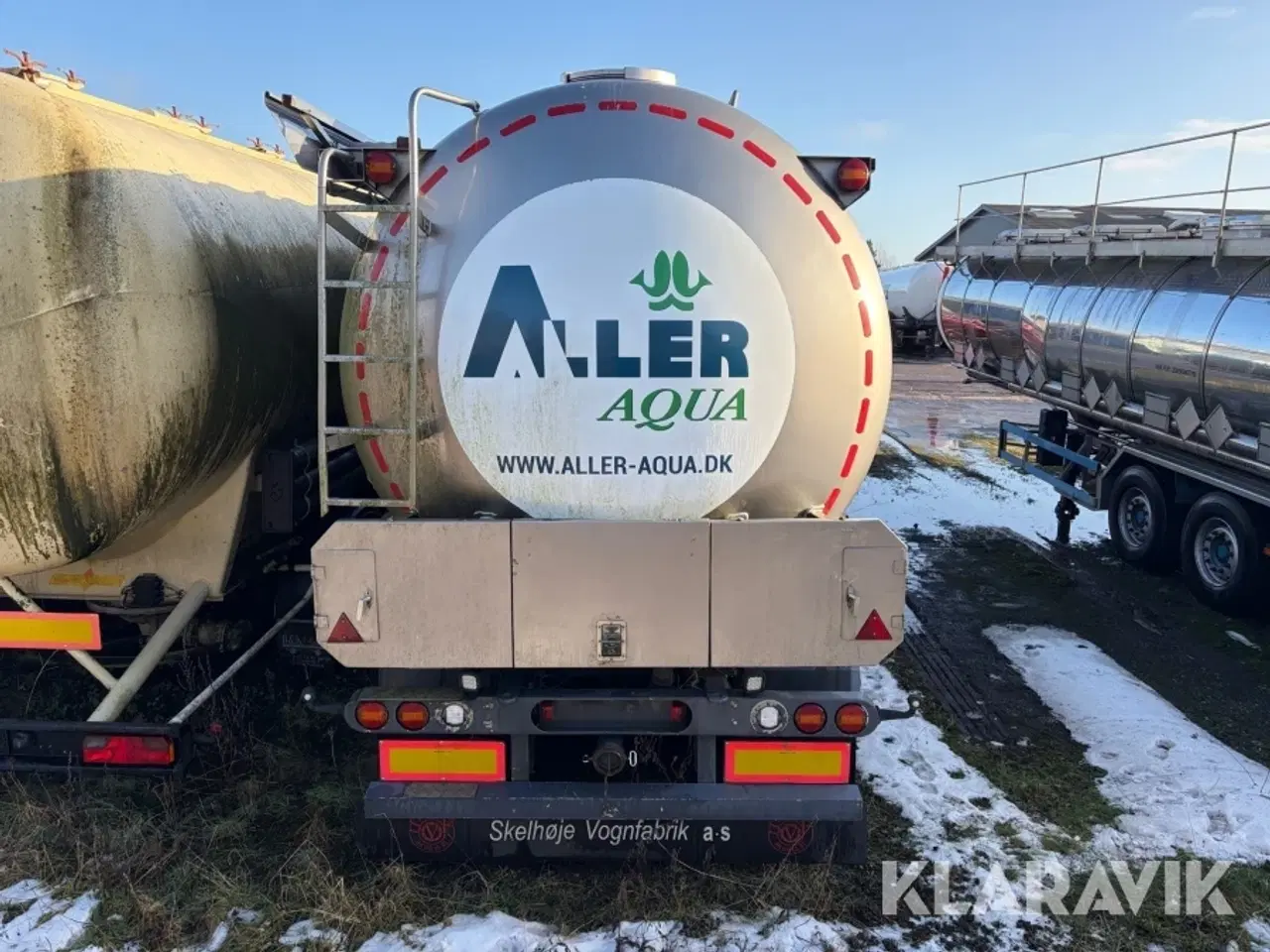 Billede 5 - Fodertank trailer Tranders TS60/24/16 8 rum 60 kubikmeter tank