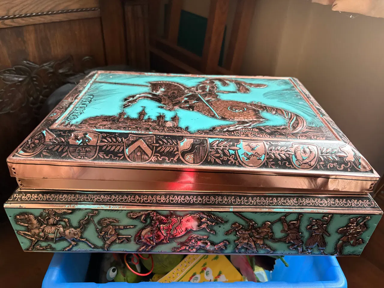 Billede 2 - Tinæske