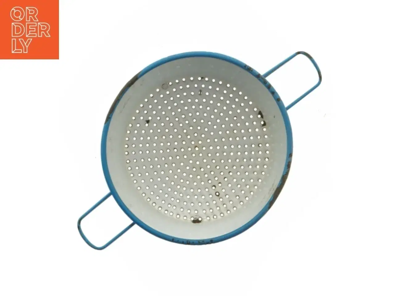 Billede 3 - Blå emaljesi (str. 32x7 cm)