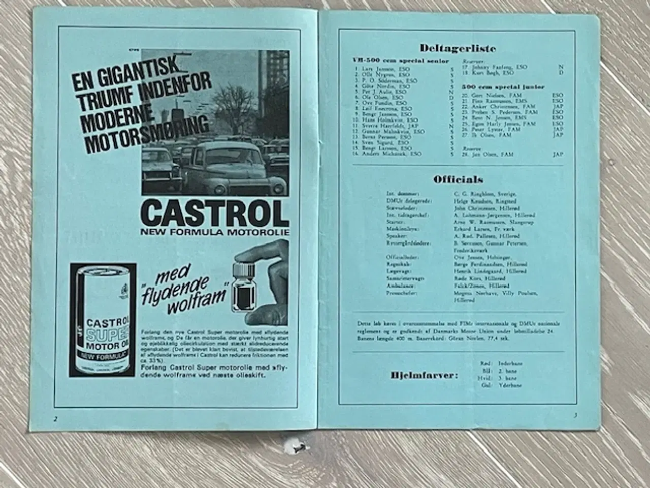 Billede 12 - Gamle speedway programmer 