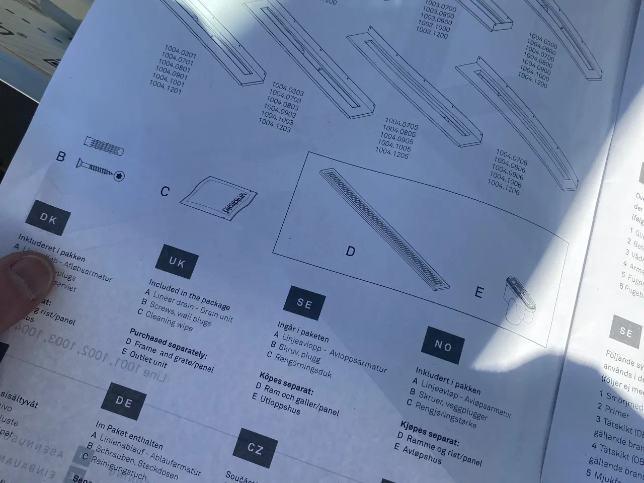 Billede 5 - Unidrain afløbsamatur