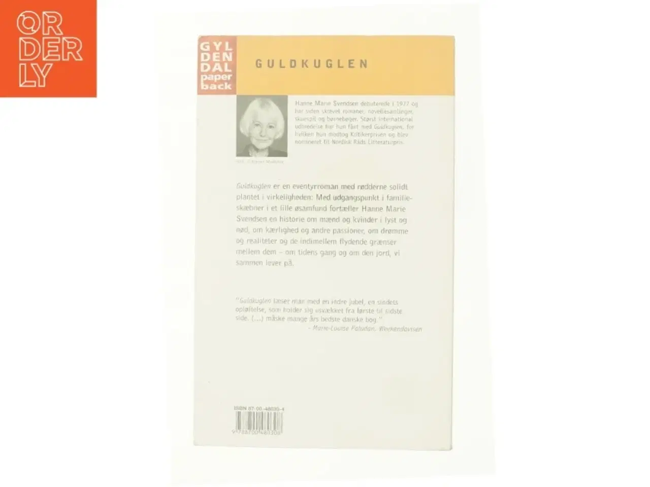Billede 2 - Guldkuglen af Hanne Marie Svendsen (f. 1933) (Bog)