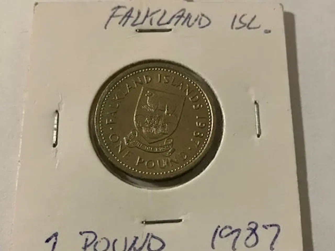 Billede 1 - 1 Pound Falkland Islands 1987