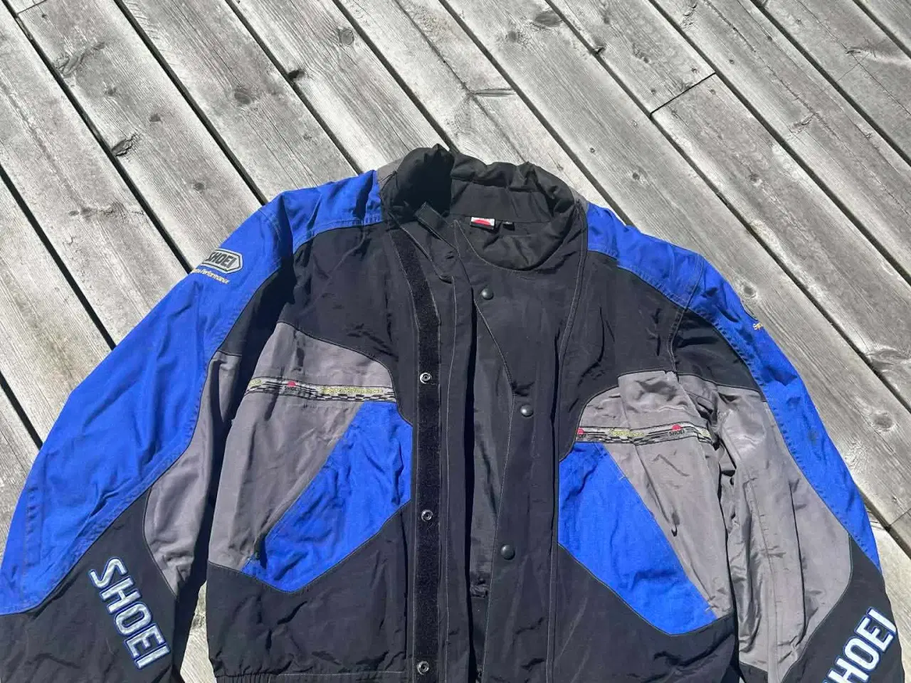 Billede 1 - Shoei sommer motorcykeljakke blå/sort