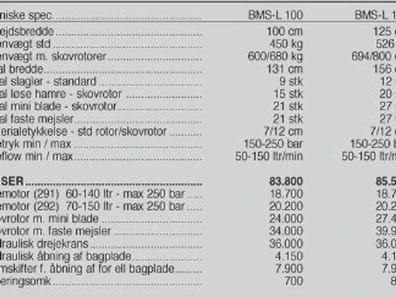 Billede 3 - Seppi BMS-L  100 cm