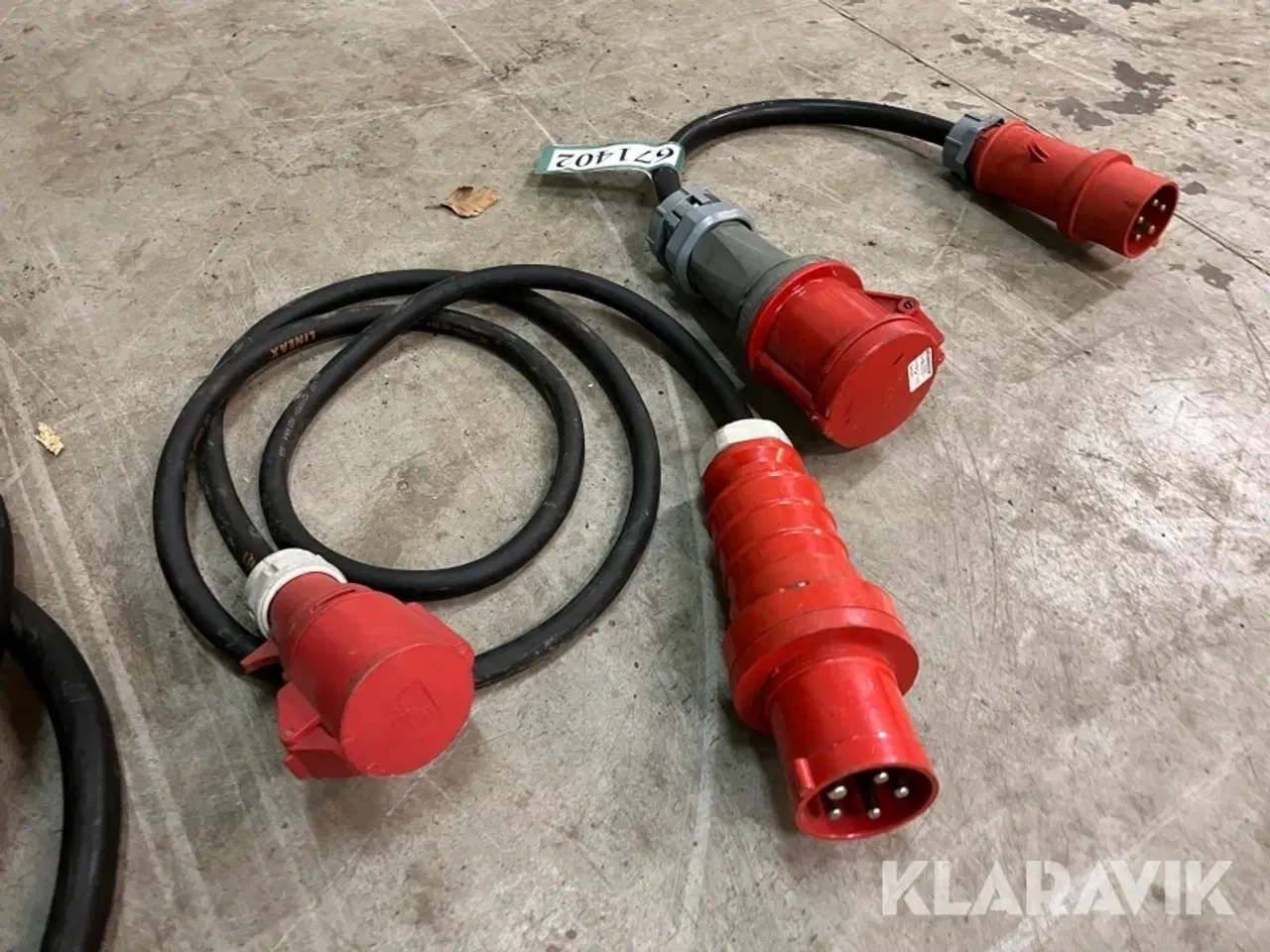 Billede 4 - Kraft kabel 3 styk
