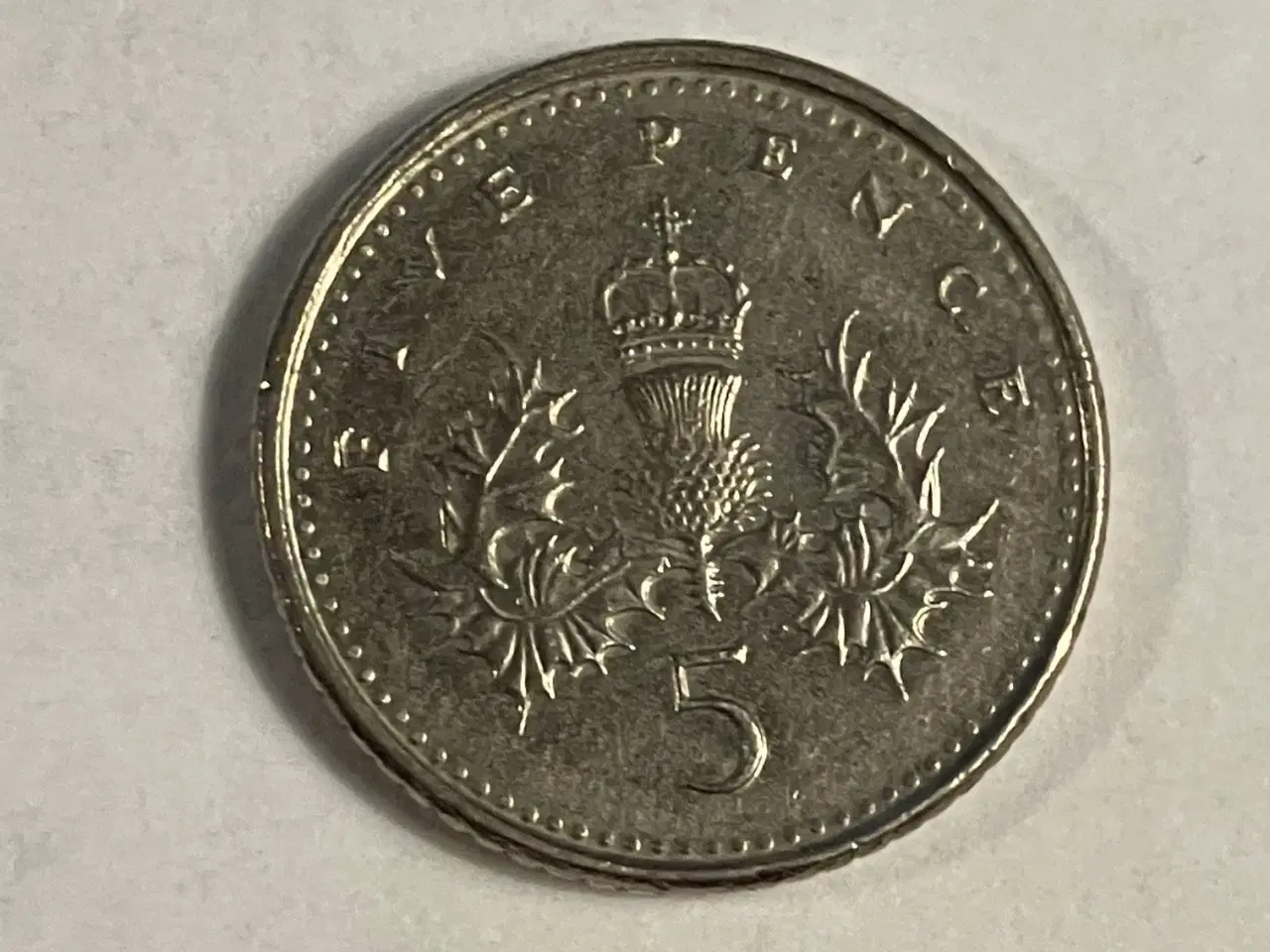 Billede 1 - 5 Pence England 1998