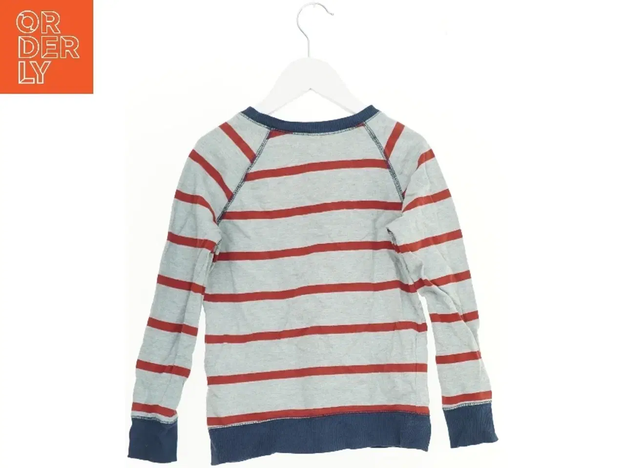 Billede 2 - Strikket sweatshirt med striber fra H&M (str. 128)