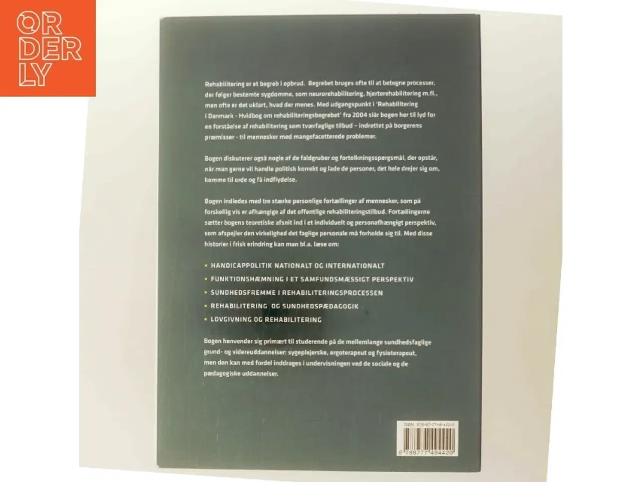 Billede 3 - Rehabilitering : teori & praksis (Bog)