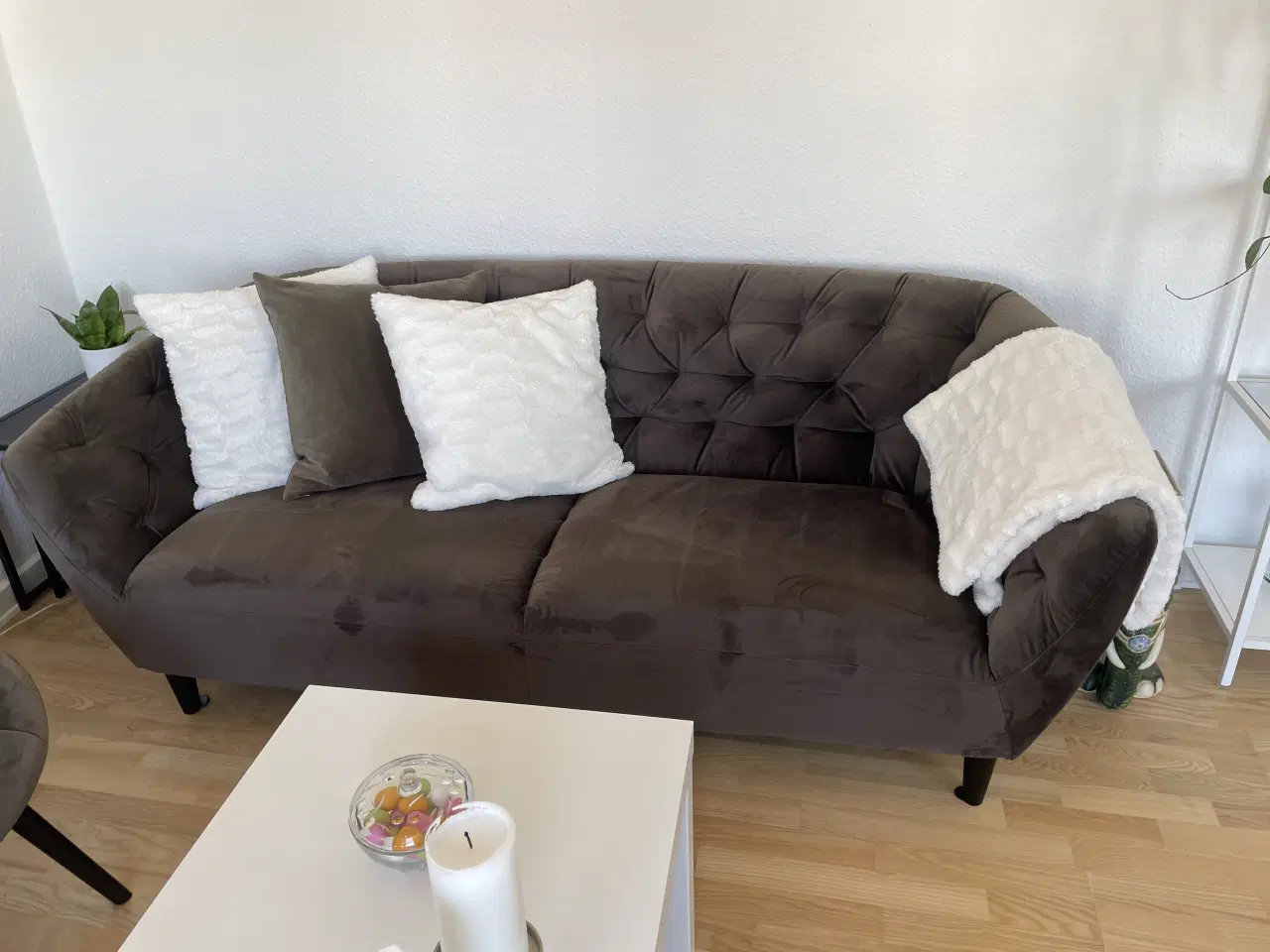 Billede 6 - Sofagruppe/ chaiselong/ stol / 3 personers / læne