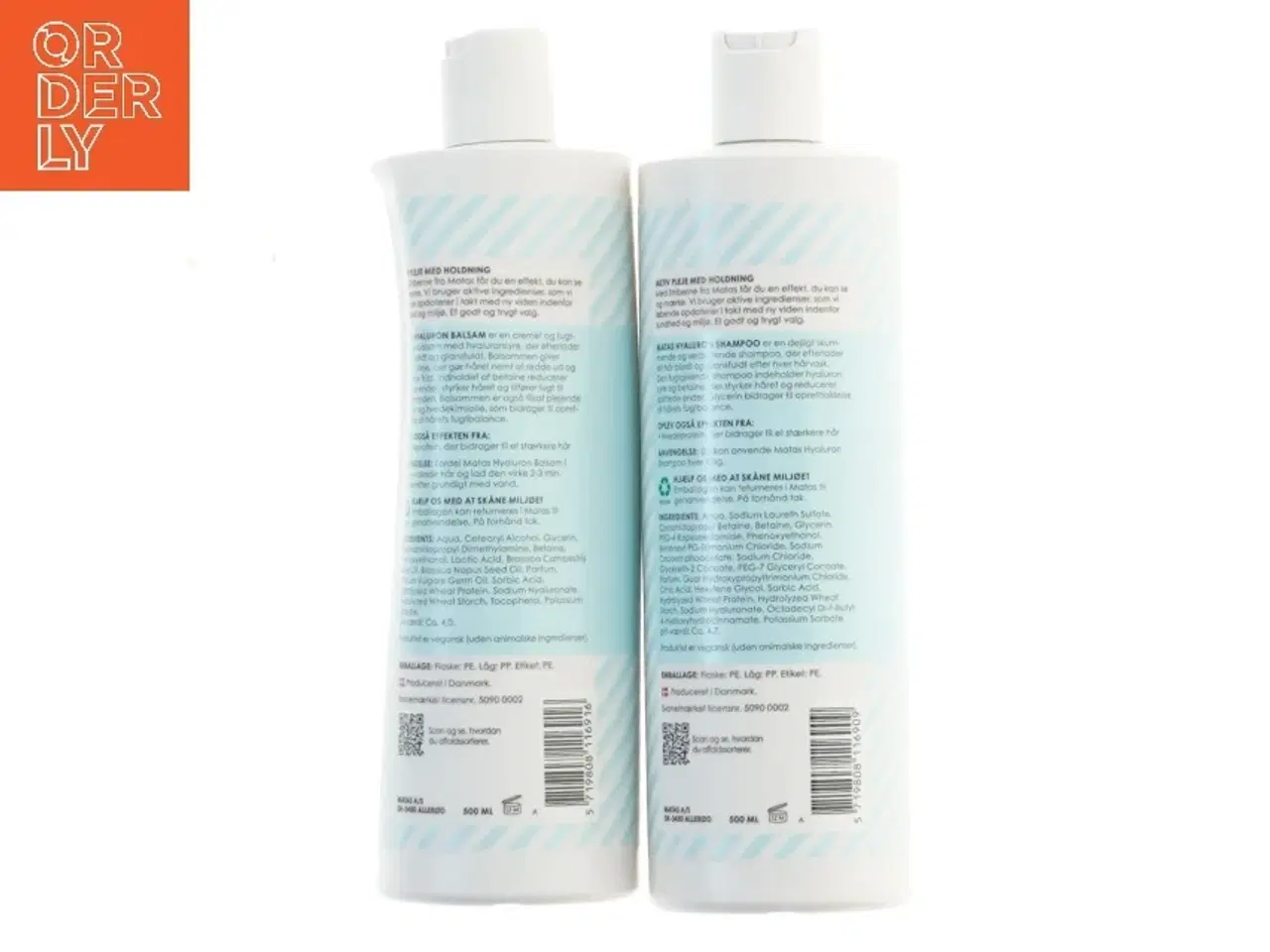 Billede 2 - Matas Hyaluron Shampoo og Balsam fra Matas (str. 2 stk 21,5 cm)