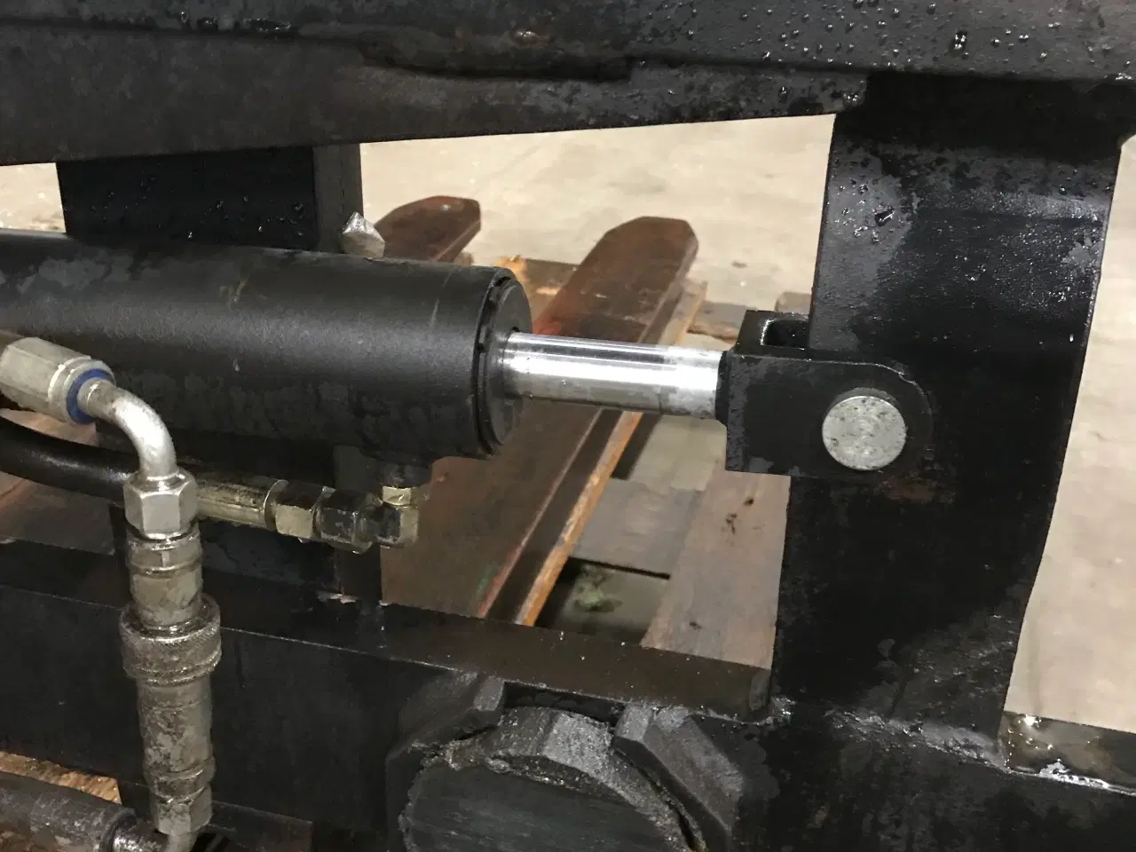 Billede 5 - Pallegafler med hydraulisk sideforskydning