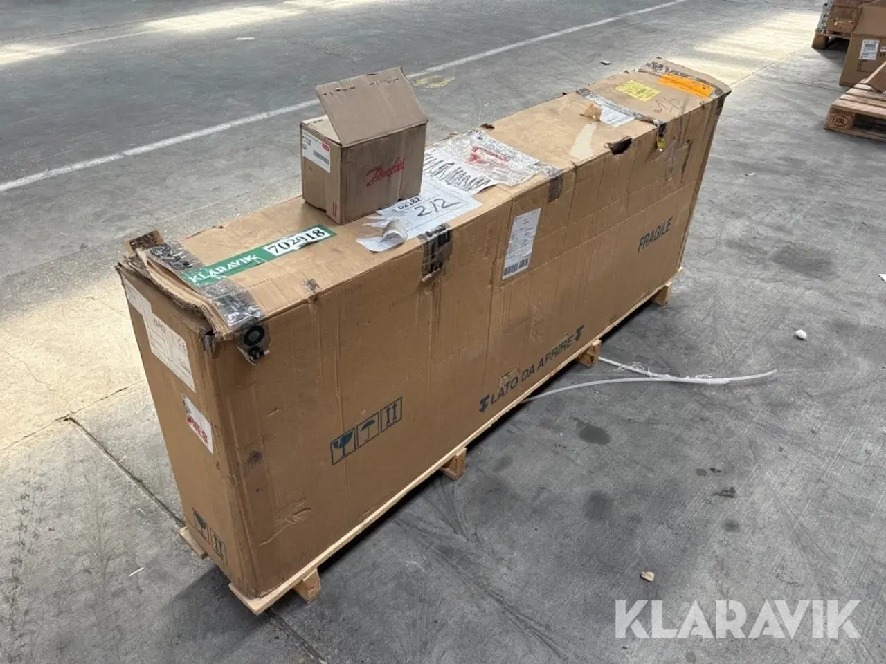 Billede 1 - Fancoil Sapo ESTSH/AF 528 3 DX RAL9003 – FANCOIL ORBV10