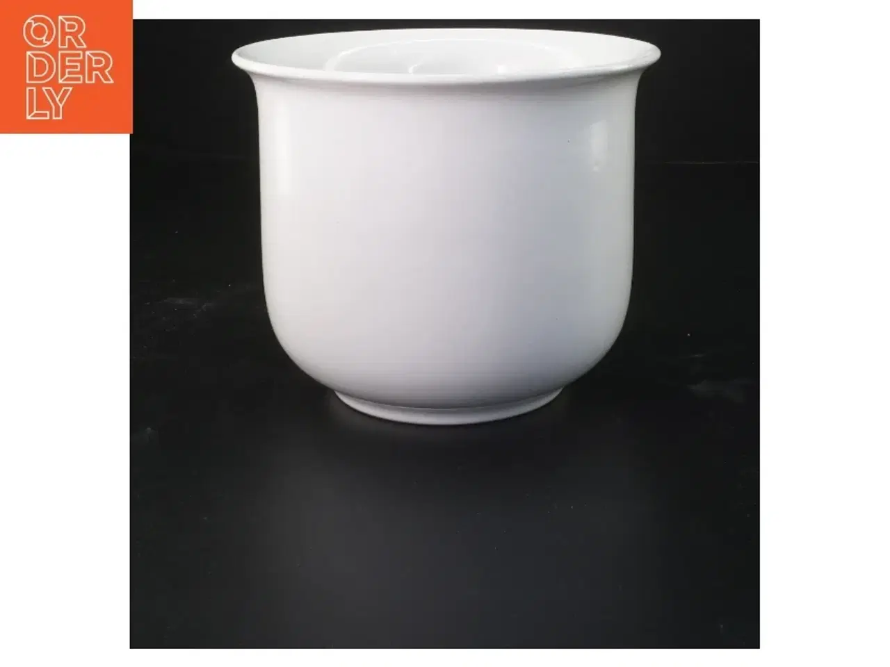 Billede 1 - Vintage Hvid keramik potte fra W.GERMANY (str. 14x17 cm)