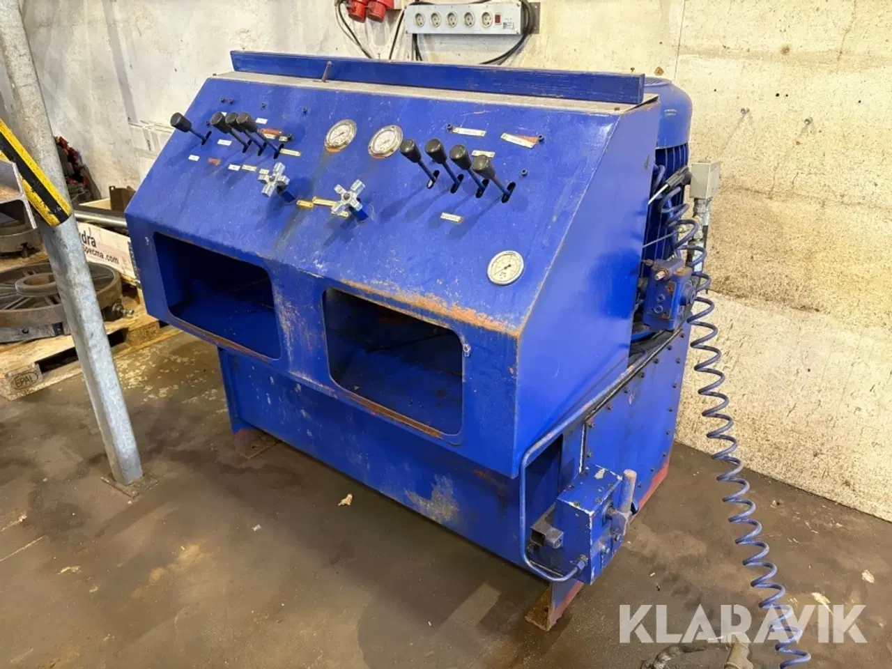 Billede 1 - Hydrauliktestbænk