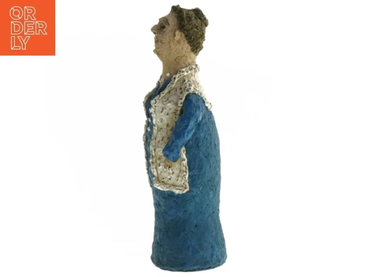 Billede 2 - Figur. Papmache på Colaflaske (str. 22 cm)