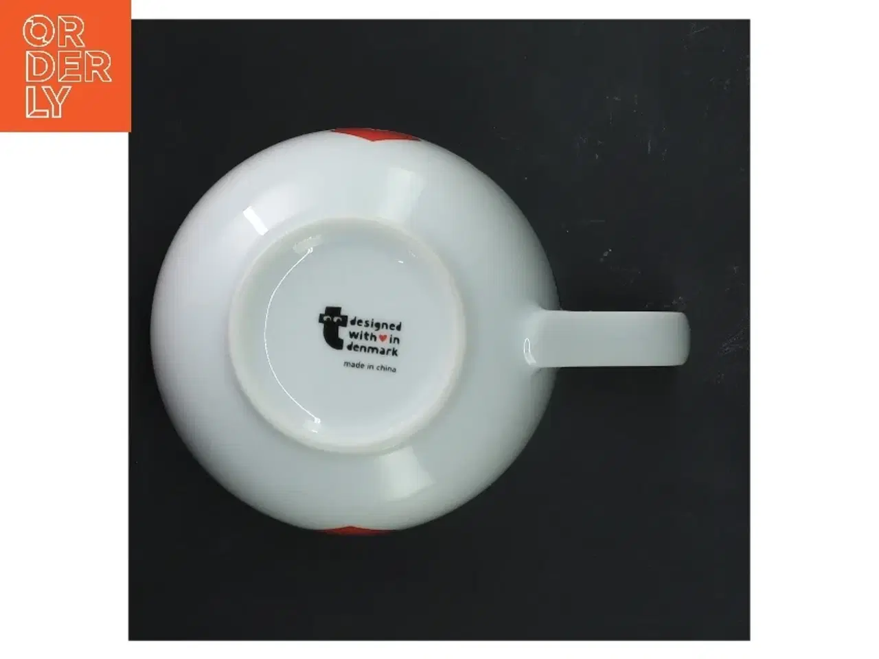 Billede 3 - Kop med fuglemotiv fra Flying Tiger (str. Ø 11,5 cm)