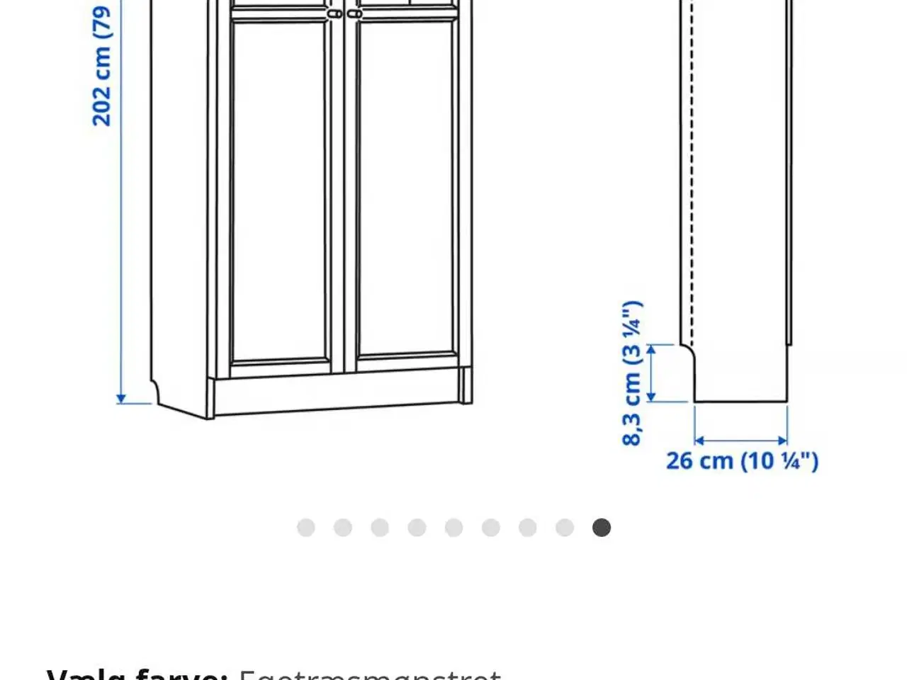 Billede 4 - Billy Oxberg vitrineskab, som ny!