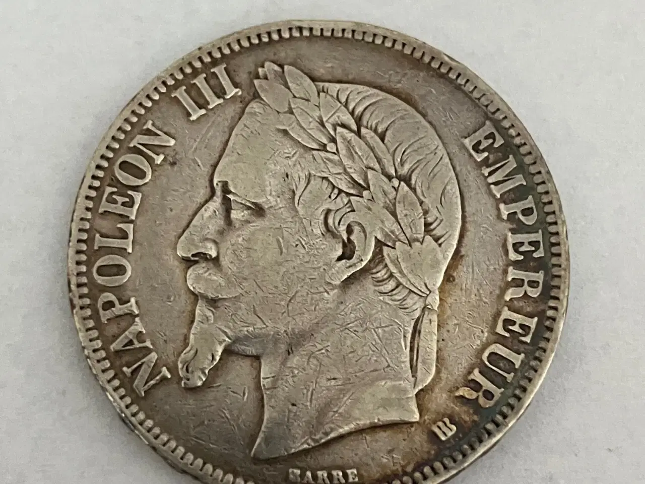 Billede 2 - 5 Francs France 1869